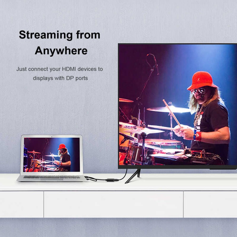 Bal-z Qgeem QG-HD01 HDMI To Display Port Dönüştürücü