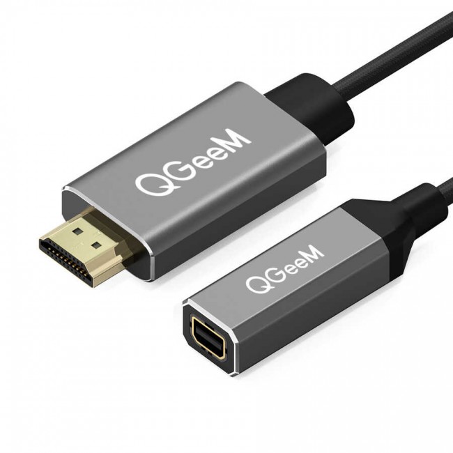 Qgeem QG-HD02 HDMI To Mini Display Port Dönüştürücü Qgeem QG-HD02 HDMI To Mini Display Port Dönüştürücü