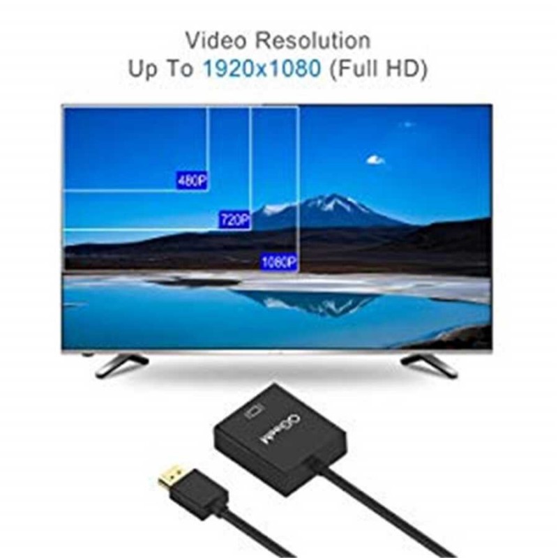 Bal-z Qgeem QG-HD04 HDMI To VGA Dönüştürücü