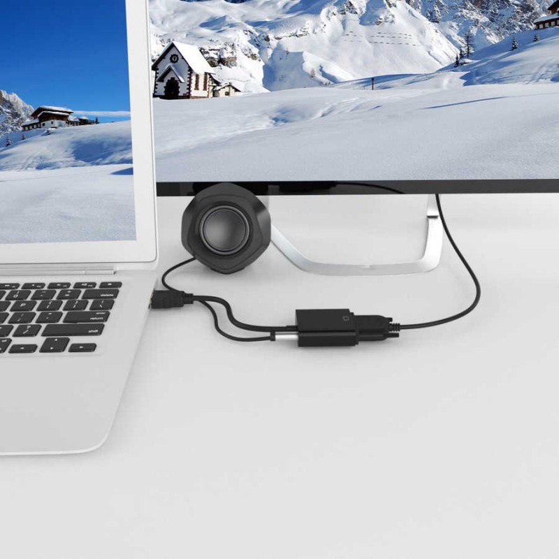 Bal-z Qgeem QG-HD08 HDMI To VGA Dönüştürücü