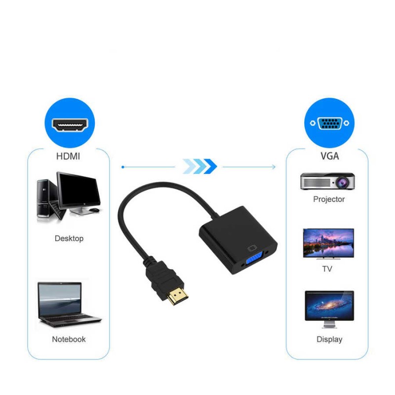 Bal-z Qgeem QG-HD08 HDMI To VGA Dönüştürücü