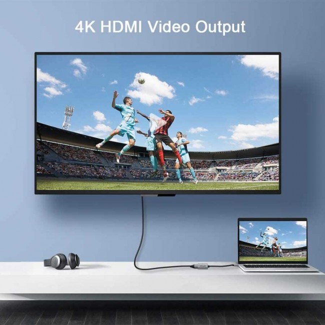 Qgeem QG-HD09 Mini Display Port To HDMI To Dönüştürücü Qgeem QG-HD09 Mini Display Port To HDMI To Dönüştürücü
