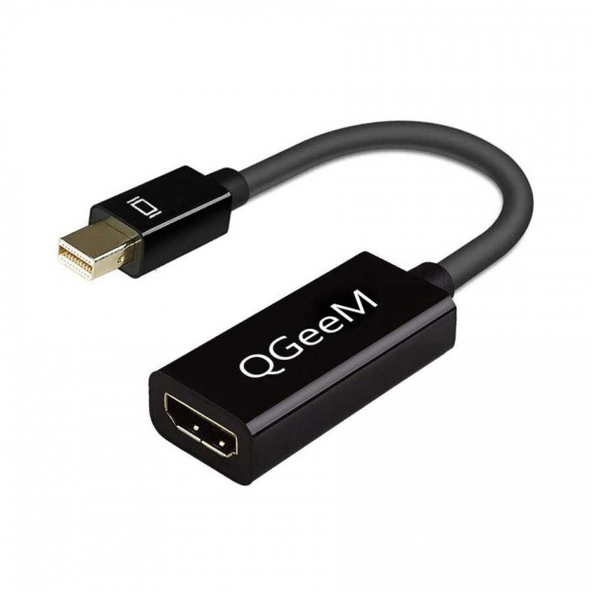 Qgeem QG-HD10 Mini Display Port To HDMI To Dönüştürücü Qgeem QG-HD10 Mini Display Port To HDMI To Dönüştürücü