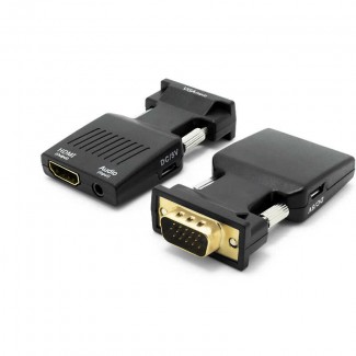 Qgeem QG-HD12 VGA To HDMI Dönüştürücü Qgeem QG-HD12 VGA To HDMI Dönüştürücü