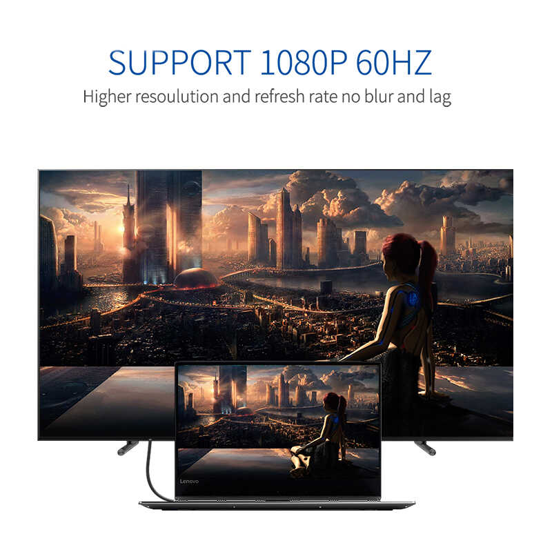 Bal-z Qgeem QG-HD12 VGA To HDMI Dönüştürücü