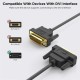 Qgeem QG-HD15 DVI Kablo 1.83M Qgeem QG-HD15 DVI Kablo 1.83M