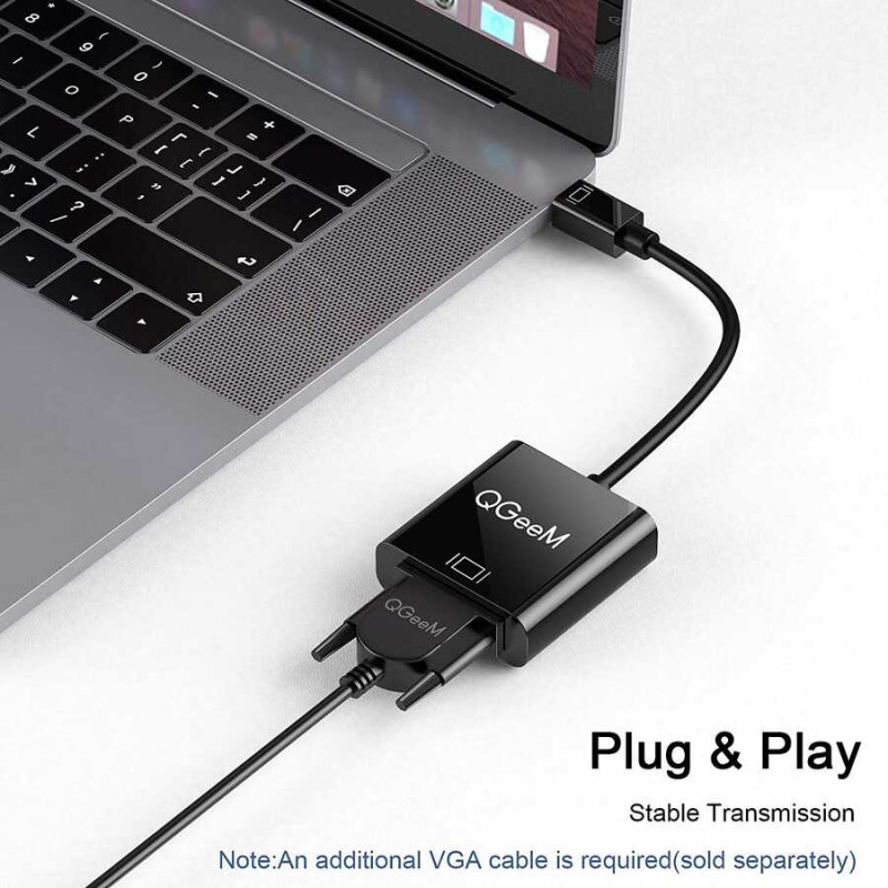 Bal-z Qgeem QG-HD17 Mini Display Port To VGA Dönüştürücü