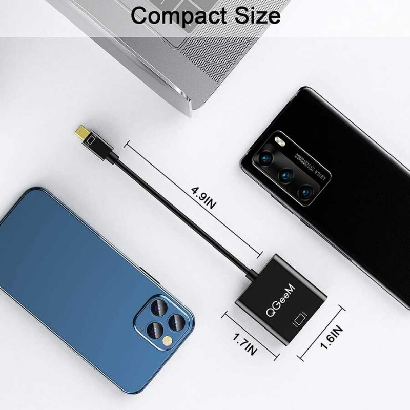 Bal-z Qgeem QG-HD17 Mini Display Port To VGA Dönüştürücü