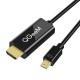 Qgeem QG-HD23 Mini Display Port To HDMI Kablo Qgeem QG-HD23 Mini Display Port To HDMI Kablo