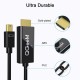 Qgeem QG-HD23 Mini Display Port To HDMI Kablo Qgeem QG-HD23 Mini Display Port To HDMI Kablo
