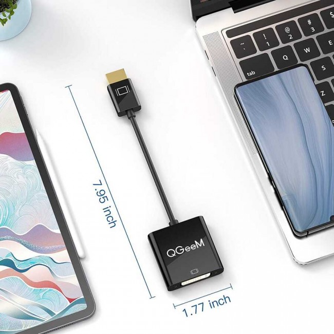 Qgeem QG-HD24 DVI To Display Port Dönüştürücü Qgeem QG-HD24 DVI To Display Port Dönüştürücü