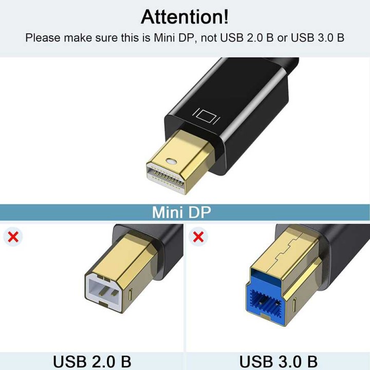 Qgeem QG-HD29 VGA To Mini Display Port Kablo