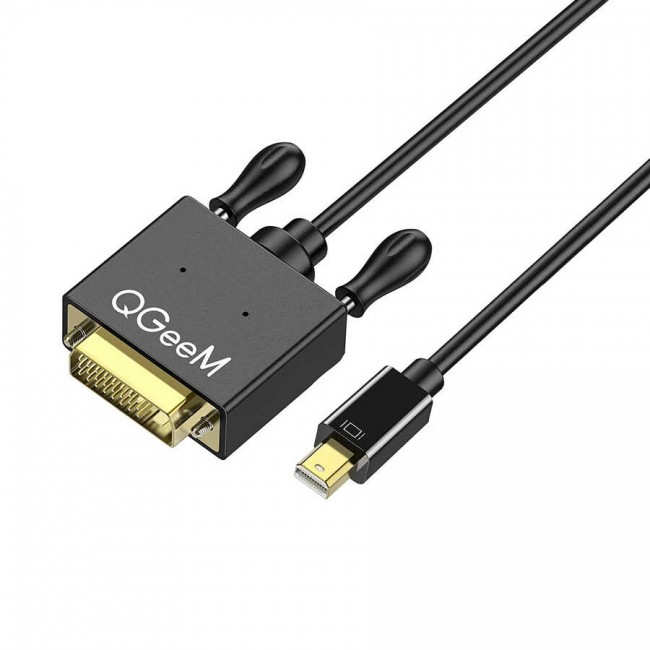 Qgeem QG-HD30 DVI To Mini Display Port Kablo Qgeem QG-HD30 DVI To Mini Display Port Kablo