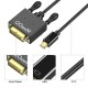 Qgeem QG-HD30 DVI To Mini Display Port Kablo Qgeem QG-HD30 DVI To Mini Display Port Kablo