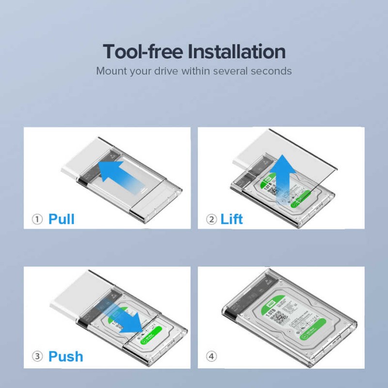 Bal-z Qgeem QG-ST04 Sata Harddisk Veri Aktarım Kutusu