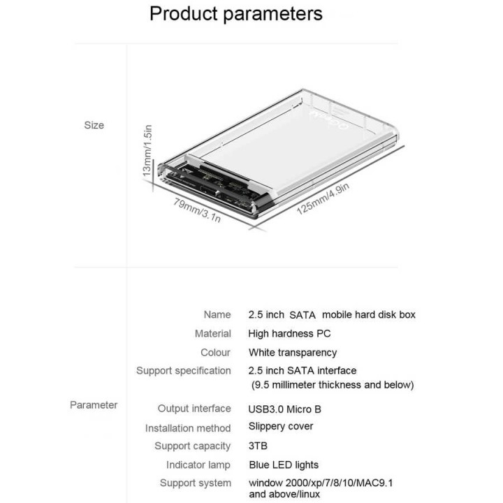 Qgeem QG-ST04 Sata Harddisk Veri Aktarım Kutusu