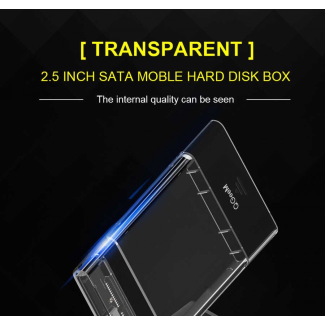Qgeem QG-ST05 2.5 inç Sata Harddisk Veri Aktarım Kutusu Qgeem QG-ST05 2.5 inç Sata Harddisk Veri Aktarım Kutusu