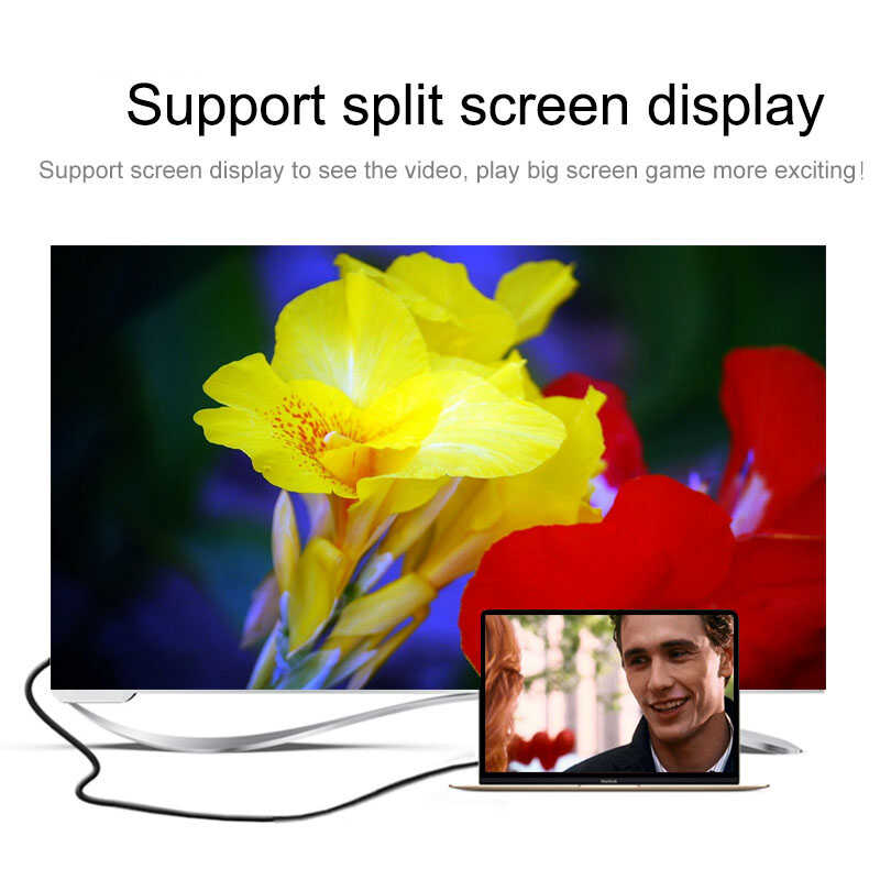 Bal-z Qgeem QG-UA11 Type-C To HDMI Kablo 1.8M