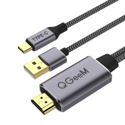 Bal-z Qgeem QG-UA12 Type-C To HDMI 2 in 1 Kablo