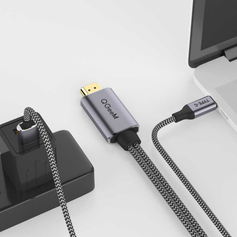Bal-z Qgeem QG-UA12 Type-C To HDMI 2 in 1 Kablo