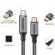 Qgeem QG-UA14 Type-C To Mini Display Port Kablo Qgeem QG-UA14 Type-C To Mini Display Port Kablo
