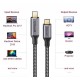 Qgeem QG-UA14 Type-C To Mini Display Port Kablo Qgeem QG-UA14 Type-C To Mini Display Port Kablo