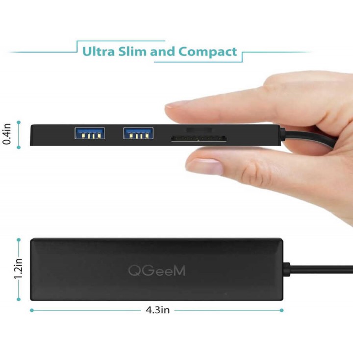 Qgeem QG-UH05 Usb Hub 0.2M