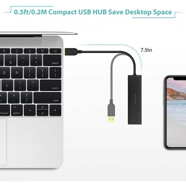 Qgeem QG-UH05 Usb Hub 0.8M Qgeem QG-UH05 Usb Hub 0.8M