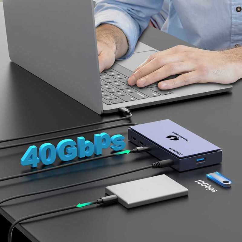 Bal-z Qgeem T4803 Thunderbolt 4 Mini Dock