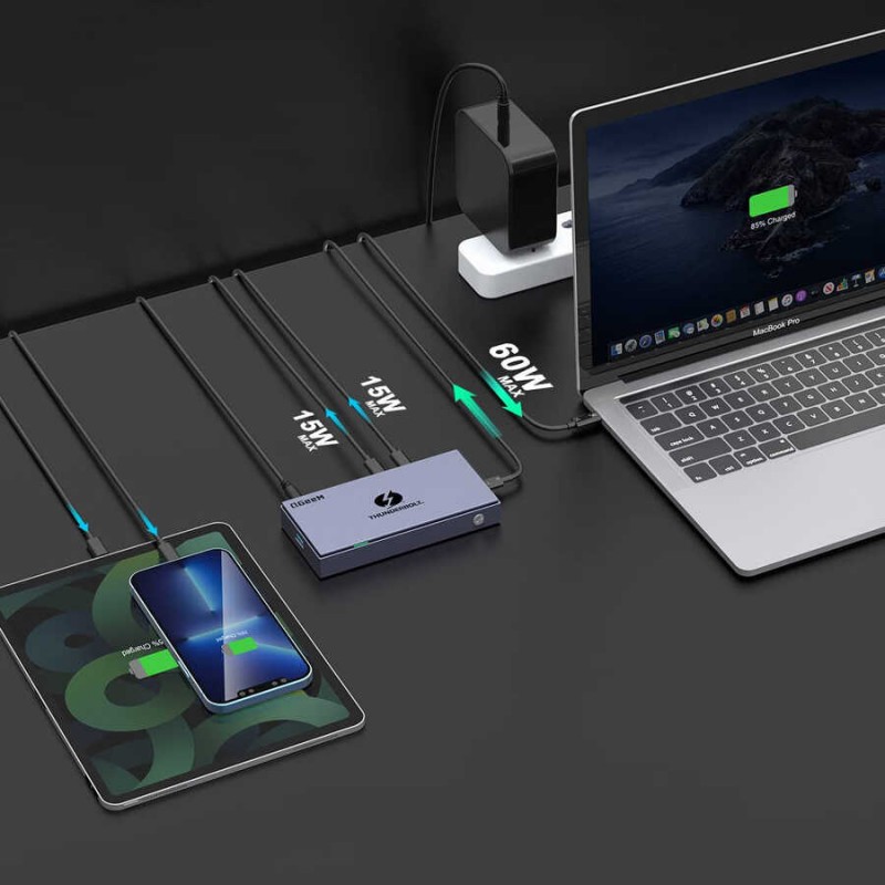 Bal-z Qgeem T4803 Thunderbolt 4 Mini Dock