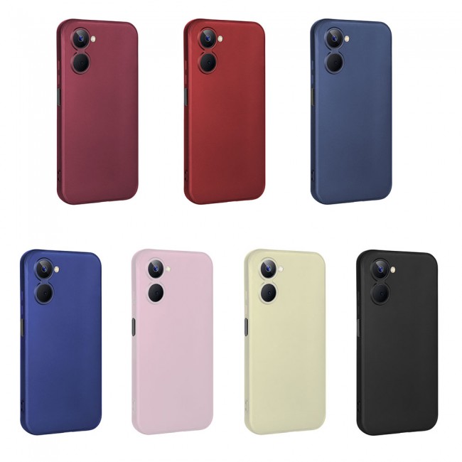 Realme 10 4G Kılıf Zore Premier Silikon Kapak Realme 10 4G Kılıf Zore Premier Silikon Kapak
