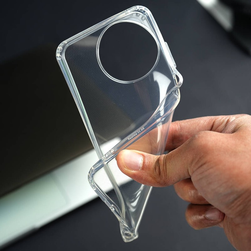 Bal-z Realme 11 4G Kılıf  2mm Anti Shock Silikon