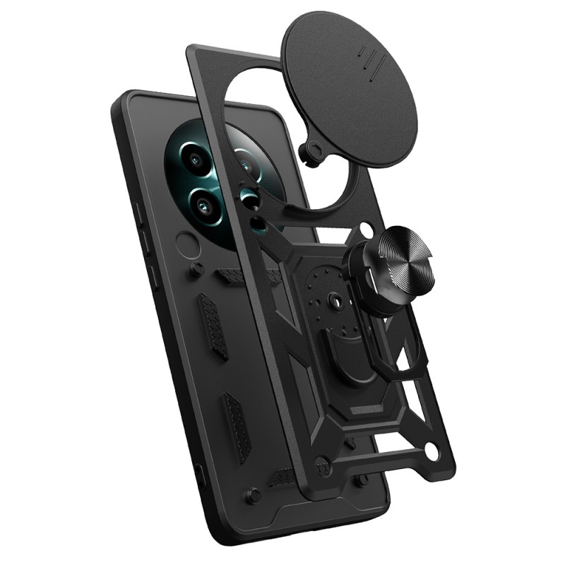 Bal-z Realme 12 Kılıf Magnetik Standlı Kamera Korumalı  Sürgülü Vega Kapak