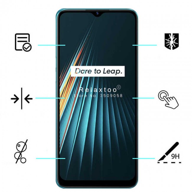Realme 5İ Zore Kenarları Kırılmaya Dayanıklı Cam Ekran Koruyucu Realme 5İ Zore Kenarları Kırılmaya Dayanıklı Cam Ekran Koruyucu