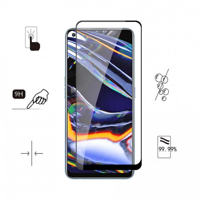 Realme 7 Zore Kenarları Kırılmaya Dayanıklı Cam Ekran Koruyucu Realme 7 Zore Kenarları Kırılmaya Dayanıklı Cam Ekran Koruyucu