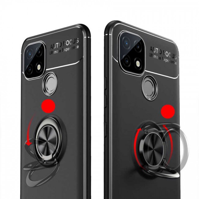 Realme C21 Kılıf Zore Ravel Silikon Kapak Realme C21 Kılıf Zore Ravel Silikon Kapak