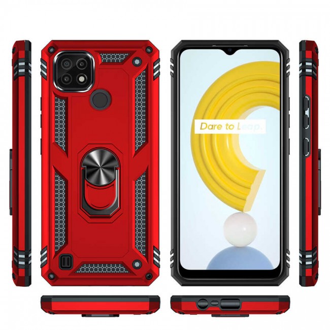 Realme C21 Kılıf Zore Vega Kapak Realme C21 Kılıf Zore Vega Kapak