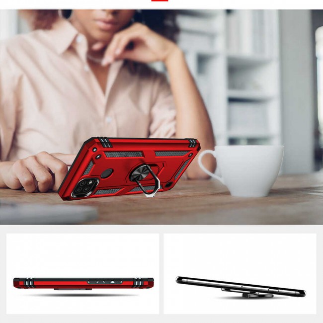 Realme C21 Kılıf Zore Vega Kapak Realme C21 Kılıf Zore Vega Kapak