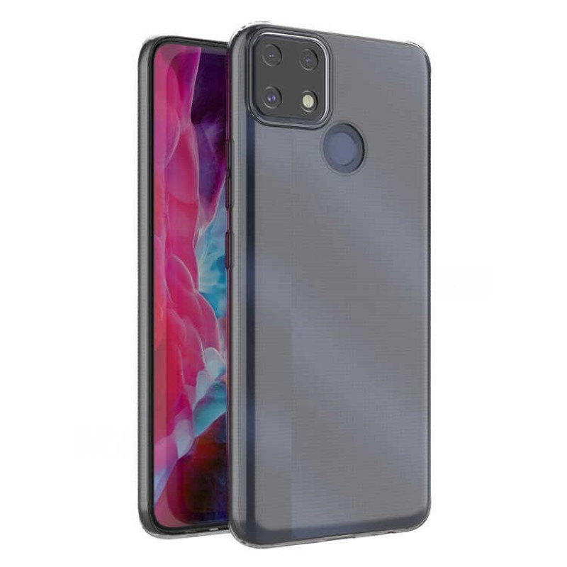 Bal-z Realme C25 Kılıf  Kamera Korumalı Süper Silikon Kapak