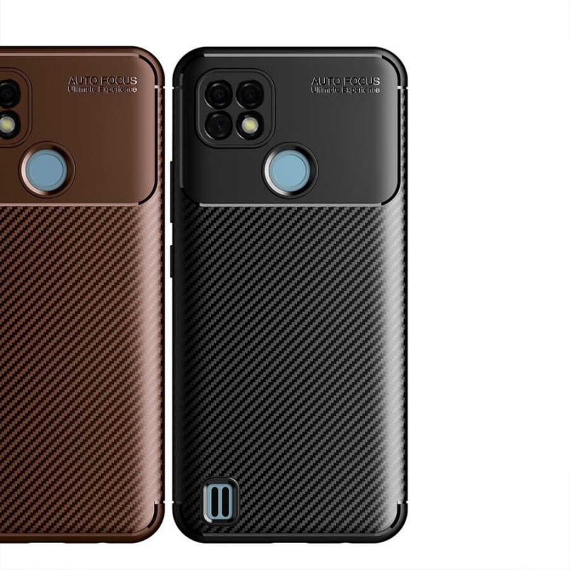 Bal-z Realme C25 Kılıf  Negro Silikon Kapak