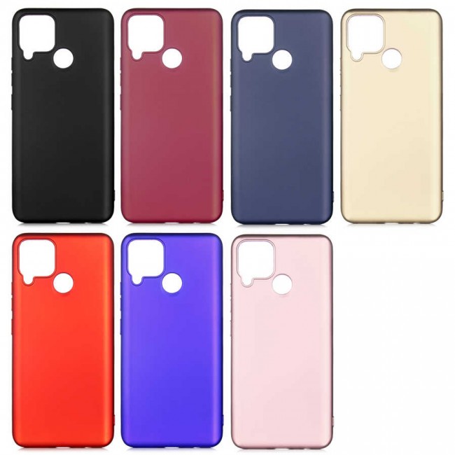 Realme C25 Kılıf Zore Premier Silikon Kapak Realme C25 Kılıf Zore Premier Silikon Kapak
