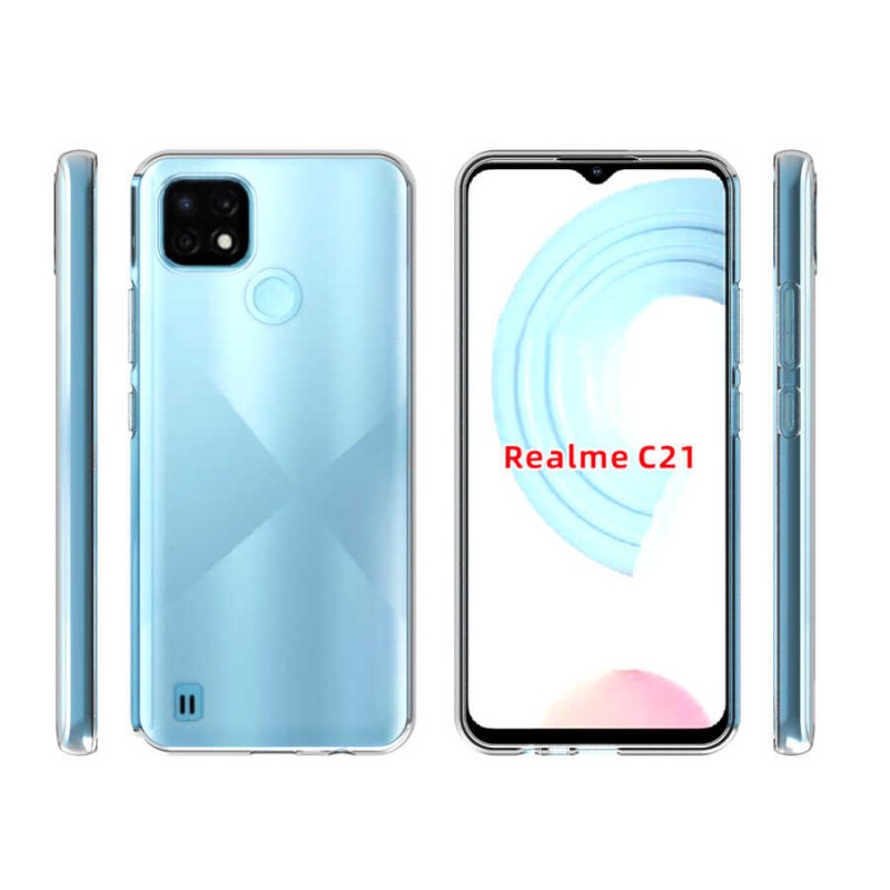 Bal-z Realme C25 Kılıf  Süper Silikon Kapak