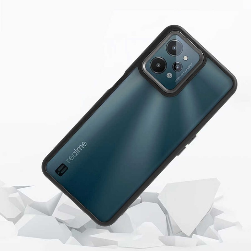 Bal-z Realme C31 Kılıf  Flora Kapak