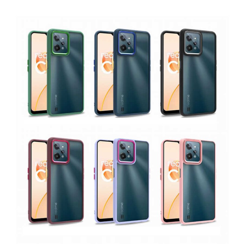 Bal-z Realme C31 Kılıf  Flora Kapak