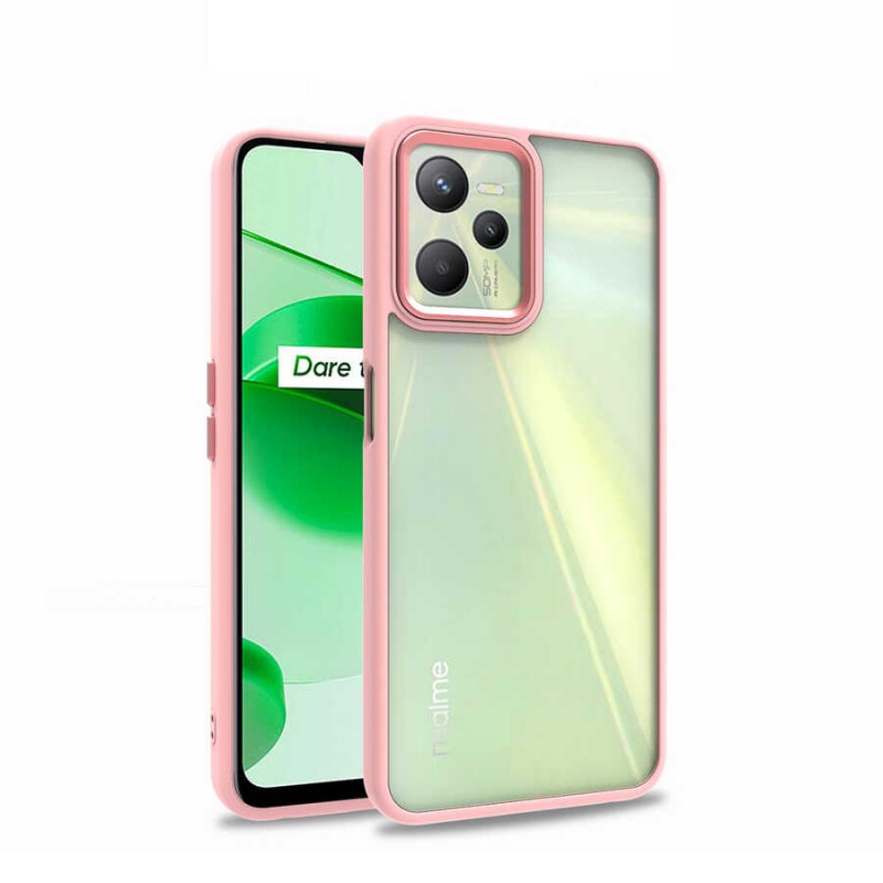 Bal-z Realme C35 Kılıf  Flora Kapak