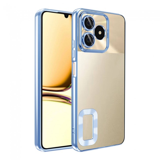 Realme C53 Kılıf Kamera Korumalı Logo Gösteren Zore Omega Kapak Realme C53 Kılıf Kamera Korumalı Logo Gösteren Zore Omega Kapak