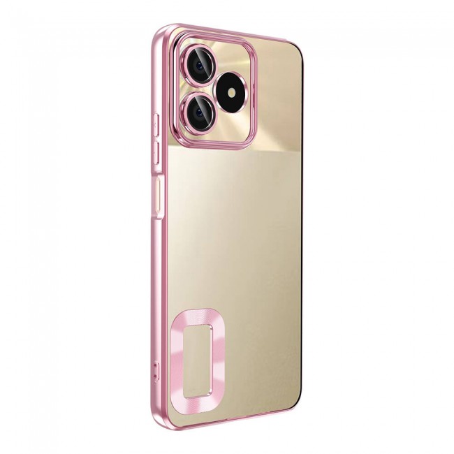Realme C53 Kılıf Kamera Korumalı Logo Gösteren Zore Omega Kapak Realme C53 Kılıf Kamera Korumalı Logo Gösteren Zore Omega Kapak