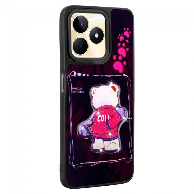 Realme C55 Kılıf Parlayan Kabartmalı İkonik Figürlü Zore Amas Silikon Kapak Realme C55 Kılıf Parlayan Kabartmalı İkonik Figürlü Zore Amas Silikon Kapak