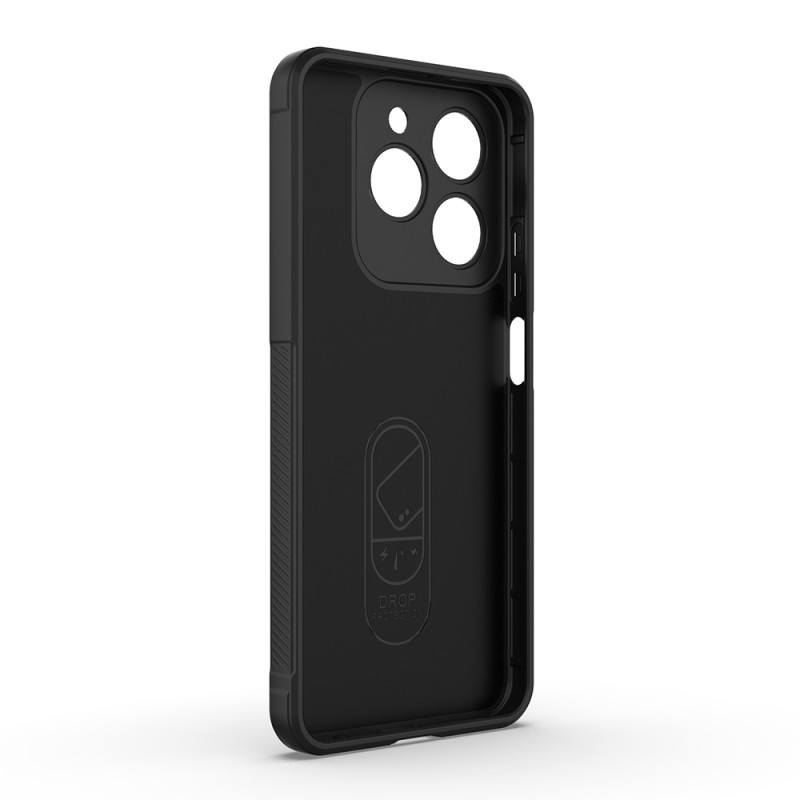 Bal-z Realme C61 Kılıf Esnek TPU Oyuklu Arka Yüzey Tasarımlı Zore Etnik Silikon Kapak