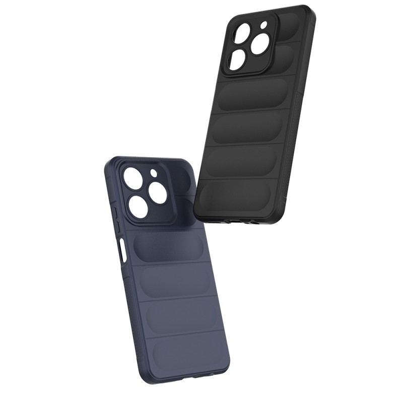 Bal-z Realme C61 Kılıf Esnek TPU Oyuklu Arka Yüzey Tasarımlı Zore Etnik Silikon Kapak